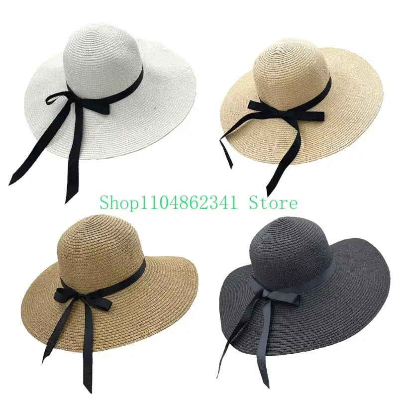 652F Elegant Floppy Straw Hat  – Hat Floppy Wide recenzja i cena