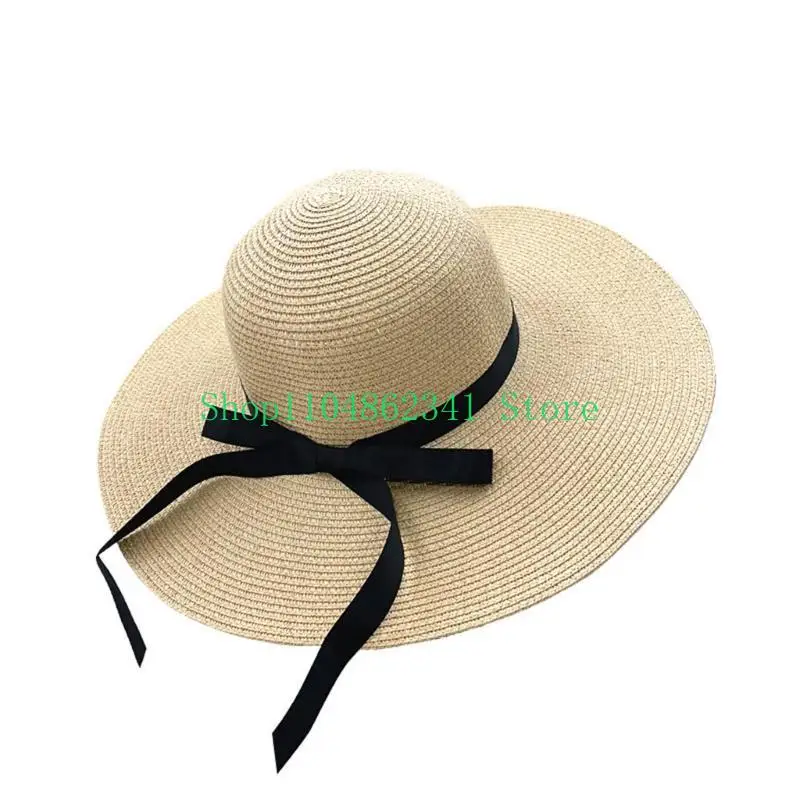 652F Elegant Floppy Straw Hat  – Hat Floppy Wide recenzja i cena